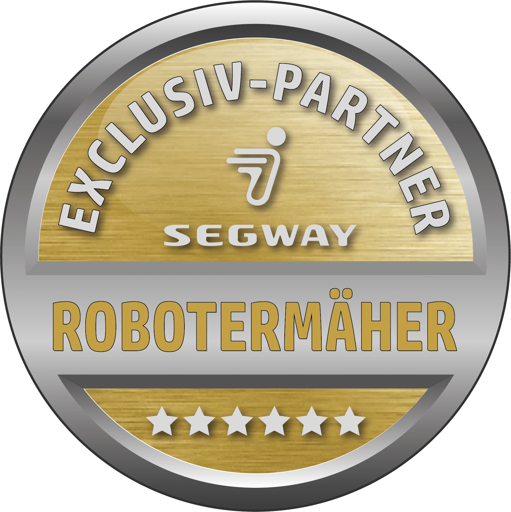 Segway Exklusiv-Partner für Robotermäher - Siegel