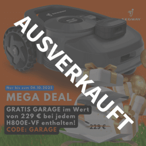 Segway Navimow H800E-VF | bis 650 m²