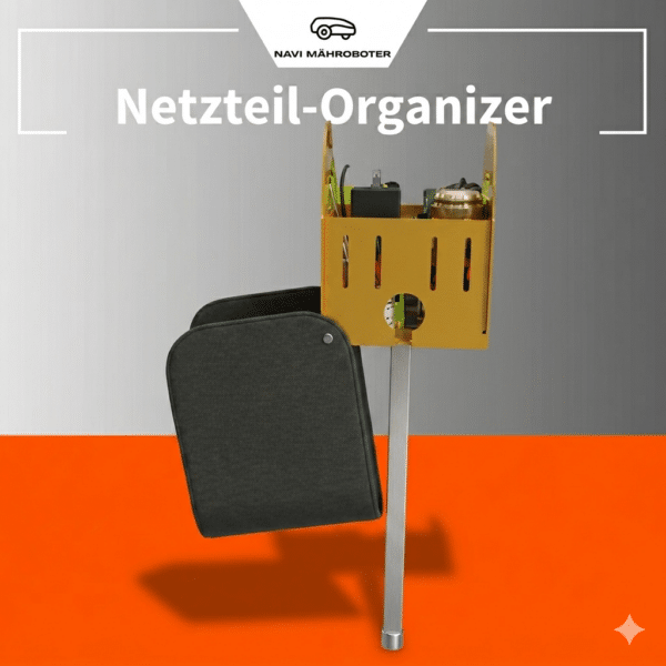 Navimow Netzteil-Organizer mit Kabelmanagement und Wandhalterung als Zubehör für die Mähroboter-Ladestation
