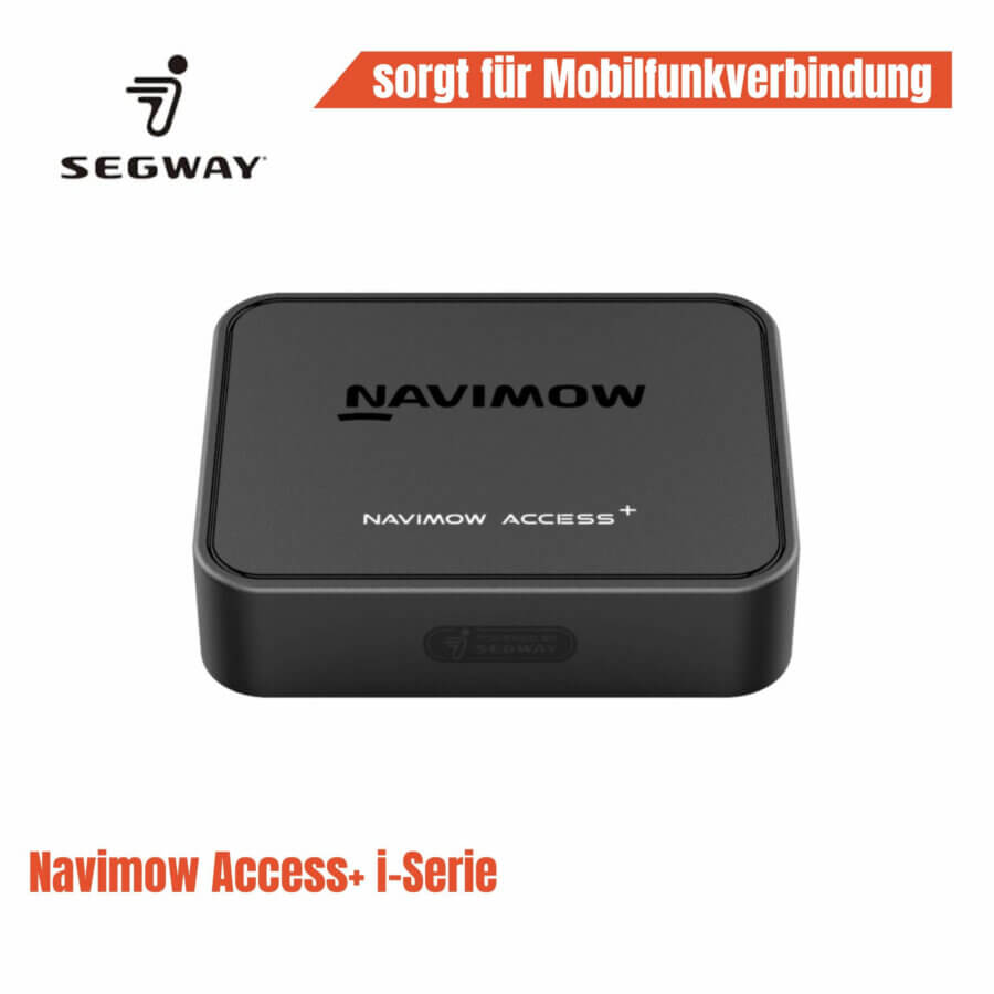 Navimow Access+ sorgt für Mobilfunkverbindung.