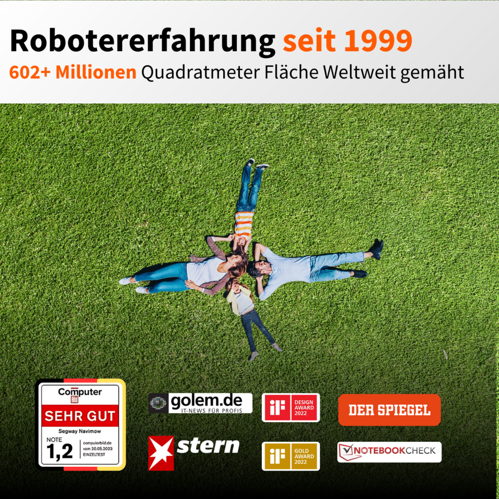 Segway Navimow i108E bis 800m² Kabellos online kaufen