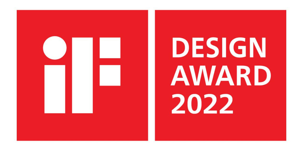 iF Design Award 2022 – Anerkennung für innovatives und herausragendes Design.