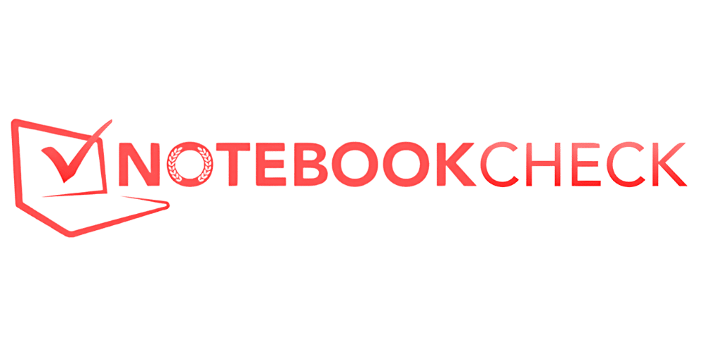 Logo von Notebookcheck mit roter Schrift und stilisiertem Notebook-Symbol.