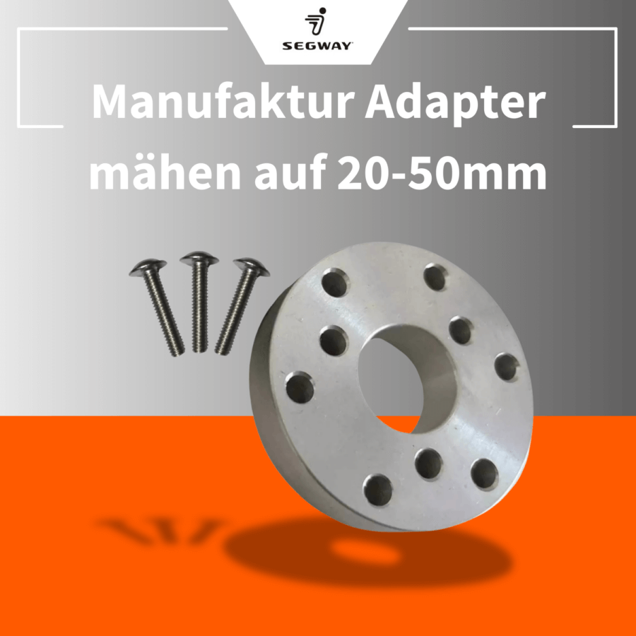 Segway Manufaktur Adapter – Höhenverstellbarer Adapter für Navimow Mähroboter, ermöglicht Mähen auf 20-50 mm