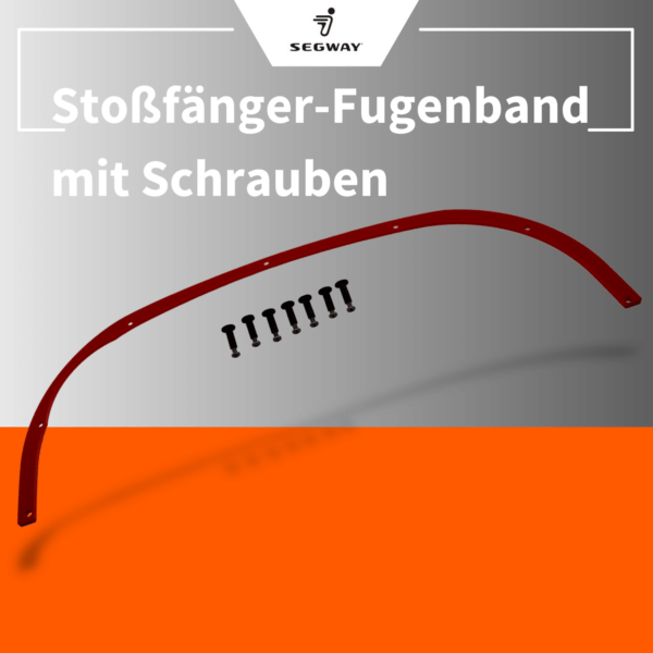 Segway Navimow Stoßfänger-Fugenband – Ersatzband mit Schrauben für die Stoßdämpfung und den Schutz des Mähroboters