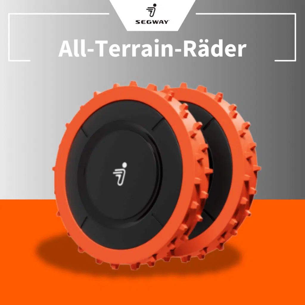Segway Navimow All-Terrain-Räder – Robuste Offroad-Räder für optimalen Grip und Traktion auf unebenem Gelände