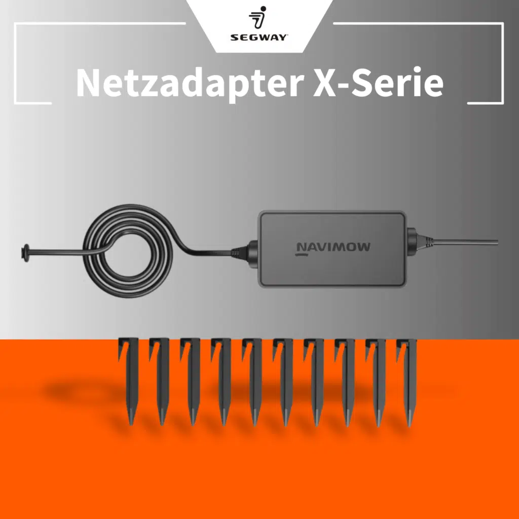 Segway Navimow Netzadapter X-Serie – Robuster Adapter für eine zuverlässige Stromversorgung Ihres Mähroboters