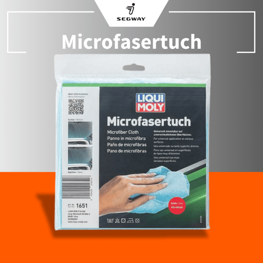 LIQUI MOLY Mikrofasertuch – sanfte und gründliche Reinigung für Mähroboter und empfindliche Oberflächen