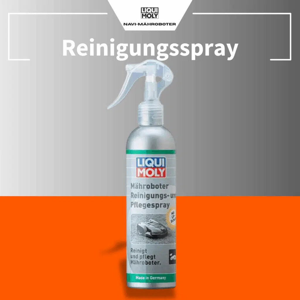 Liqui Moly Mähroboter Reinigungs- und Pflegespray – effektive Pflege für alle Mähroboter-Oberflächen, 300 ml