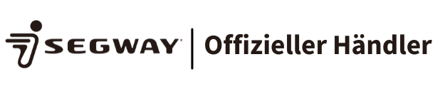 Segway Logo mit Schriftzug ‚Offizieller Händler‘ – offizieller Partner für Navimow Mähroboter