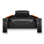Rückansicht des Segway Navimow TerraNox Mähroboters mit robustem Allradantrieb