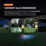 Segway Navimow H2 Mähroboter mit LiDAR-Technologie – erkennt über 200 Hindernisse und Tiere in Echtzeit auch bei Nacht und Regen