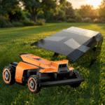 Segway Navimow XXL Garage für X4-Serie und Terranox mit Mähroboter im Garten – stabiles, wetterfestes Metall-Schutzdach für optimalen Schutz vor Sonne und Regen