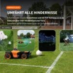 Segway Navimow Terranox Mähroboter mit VisionFence und 3D-ToF Kamera – erkennt über 200 Hindernisse und Tiere in Echtzeit