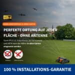 Segway Navimow Terranox Mähroboter mit GPS-Satellitennavigation – kabellos und ohne Antenne dank EFLS 3.0, VisionFence und nRTK mit 100% Installations-Garantie