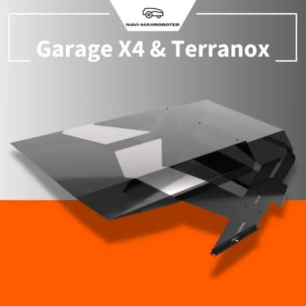 Garage für Segway Navimow X4-Serie und Terranox Mähroboter als Wetterschutz
