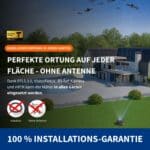 Segway Navimow X3 Mähroboter mit GPS-Satellitennavigation – kabellos und ohne Antenne dank EFLS 3.0, VisionFence und nRTK mit 100% Installations-Garantie