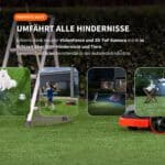 Segway Navimow X3 Mähroboter mit VisionFence und 3D-ToF Kamera – erkennt über 200 Hindernisse und Tiere in Echtzeit