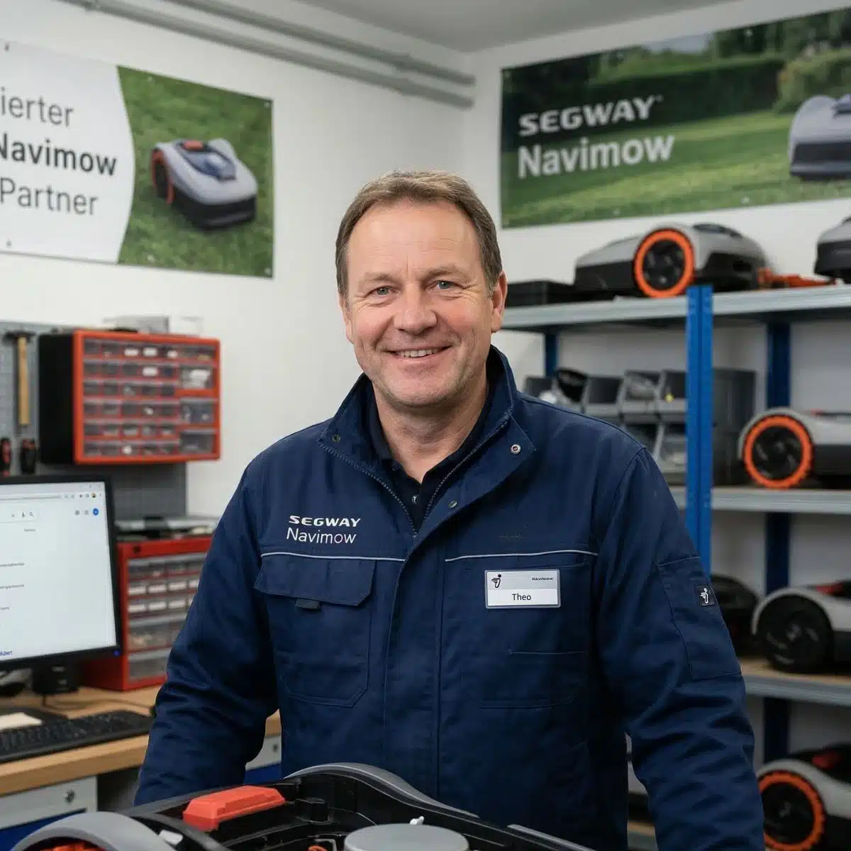Theo von navi-mähroboter.de