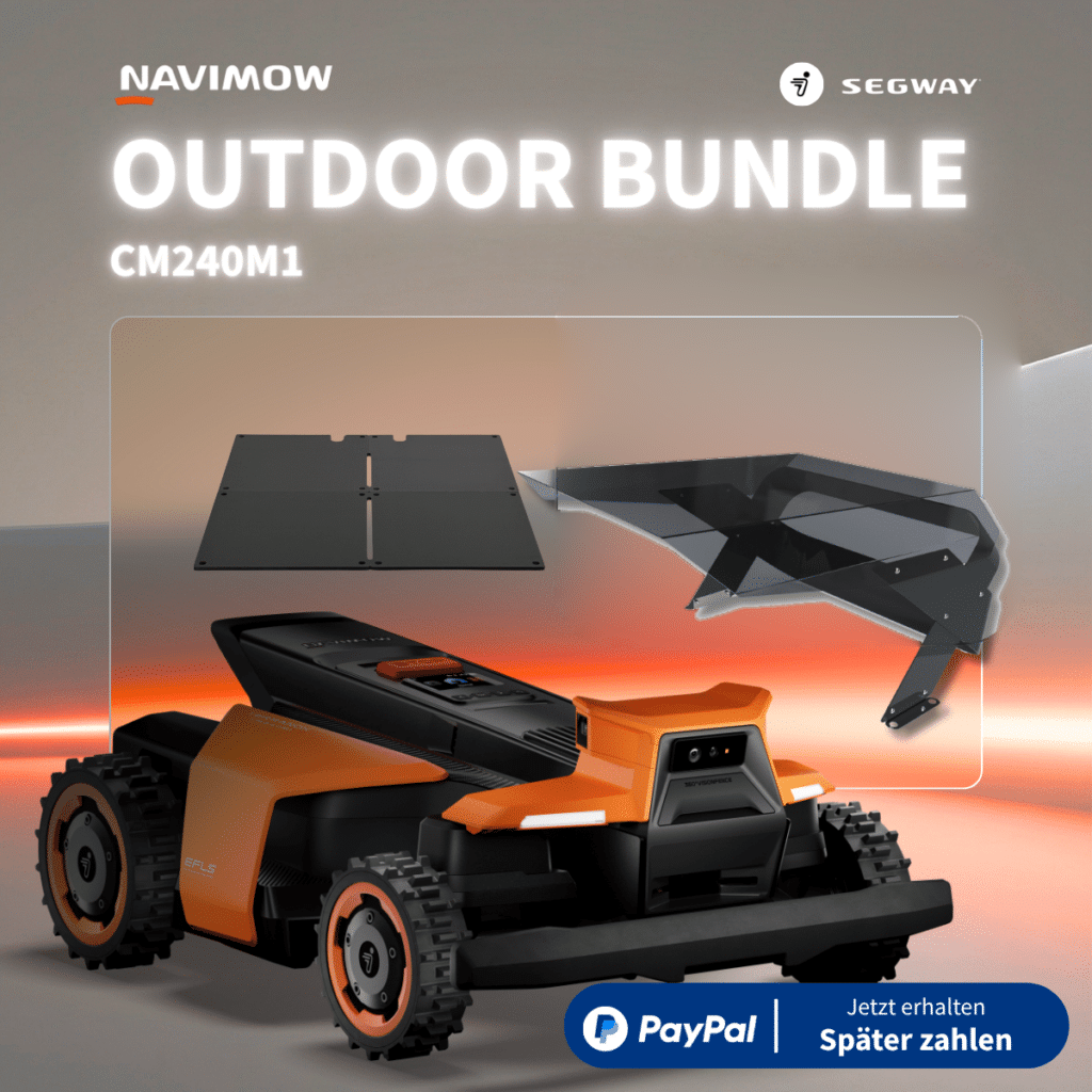 Segway Navimow Terranox CM240M1 Outdoor Wetterfest Bundle