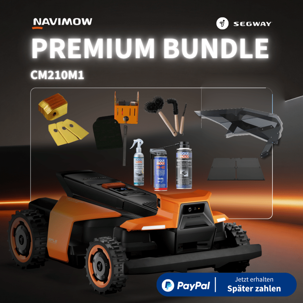 Segway Navimow Terranox CM210M1 Komplett-Sorglos Premium Bundle